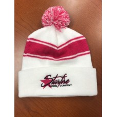 Sport-Tek® Stripe Pom Pom Beanie. STC28.