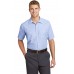 Red Kap® Short Sleeve Striped Industrial Work Shirt.  CS20