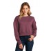 District  Women's Perfect Weight  Fleece Cropped Crew DT1105