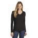 District  Women's Very Important Tee  Long Sleeve V-Neck. DT6201