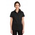 Port Authority Ladies Short Sleeve SuperPro Twill Shirt. L664