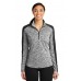 Sport-Tek® Ladies PosiCharge® Electric Heather Colorblock 1/4-Zip Pullover. LST397