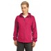 Sport-Tek Ladies Colorblock Hooded Raglan Jacket. LST76