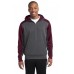 Sport-Tek®  Tech Fleece Colorblock 1/4-Zip Hooded Sweatshirt. ST249