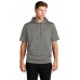 Sport-Tek ® Sport-Wick ® Fleece Short Sleeve Hooded Pullover. ST251