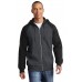 Sport-Tek Raglan Colorblock Full-Zip Hooded Fleece Jacket.  ST269