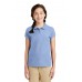 Port Authority Girls Silk Touch Peter Pan Collar Polo. YG503