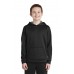 Sport-Tek Youth Sport-Wick Fleece Colorblock Hooded Pullover.  YST235