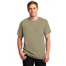 JERZEES -  Dri-Power 50/50 Cotton/Poly Pocket T-Shirt.  29MP