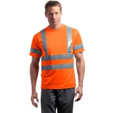 CornerStone® - ANSI 107 Class 3 Short Sleeve Snag-Resistant Reflective T-Shirt. CS408