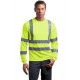CornerStone® - ANSI 107 Class 3 Long Sleeve Snag-Resistant Reflective T-Shirt. CS409