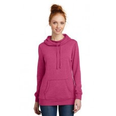 District ® Women's Lightweight Fleece Hoodie. DM493