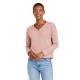 District® Women's Perfect Tri® Fleece V-Neck Sweatshirt DT1312