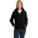 Port Authority Ladies Textured Hooded Soft Shell Jacket. L706