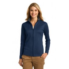 Port Authority Ladies Vertical Texture Full-Zip Jacket. L805