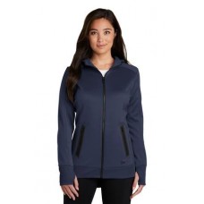 New Era  Ladies Venue Fleece Full-Zip Hoodie. LNEA522