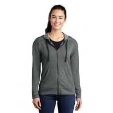 Sport-Tek ® Ladies PosiCharge ® Tri-Blend Wicking Fleece Full-Zip Hooded Jacket LST293