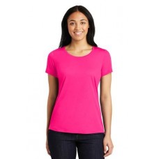 Sport-Tek® Ladies PosiCharge® Competitor™ Cotton Touch™ Scoop Neck Tee. LST450