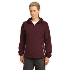 Sport-Tek® Ladies Colorblock Hooded Raglan Jacket. LST76