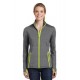 Sport-Tek® Ladies Sport-Wick® Stretch Contrast Full-Zip Jacket.  LST853