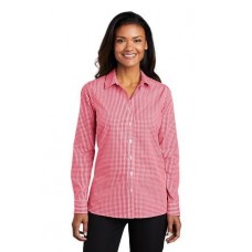 Port Authority  Ladies Broadcloth Gingham Easy Care Shirt LW644