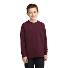 Port & Company Youth Long Sleeve Core Cotton Tee. PC54YLS