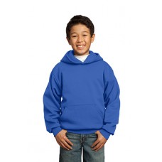 Port & Company - Youth Core Fleece Pullover Hooded Sweatshirt.  PC90YH