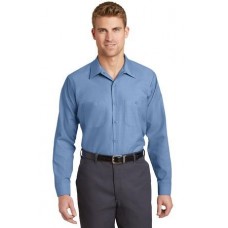 Red Kap® Long Size  Long Sleeve Industrial Work Shirt. SP14LONG