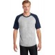 Sport-Tek® Short Sleeve Colorblock Raglan Jersey. T201