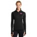 Sport-Tek® Ladies Sport-Wick® Stretch 1/2-Zip Pullover. LST850